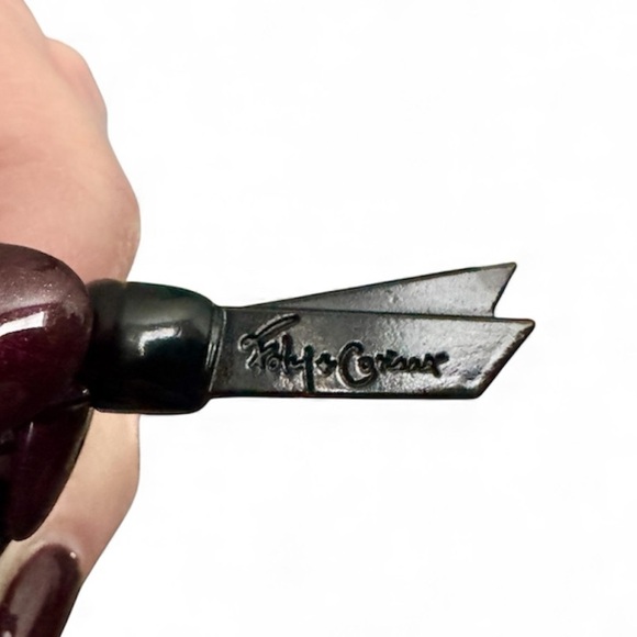 Foley + Corinna Wallet | Black Wallet with Graphic Design - Picture 10 of 11